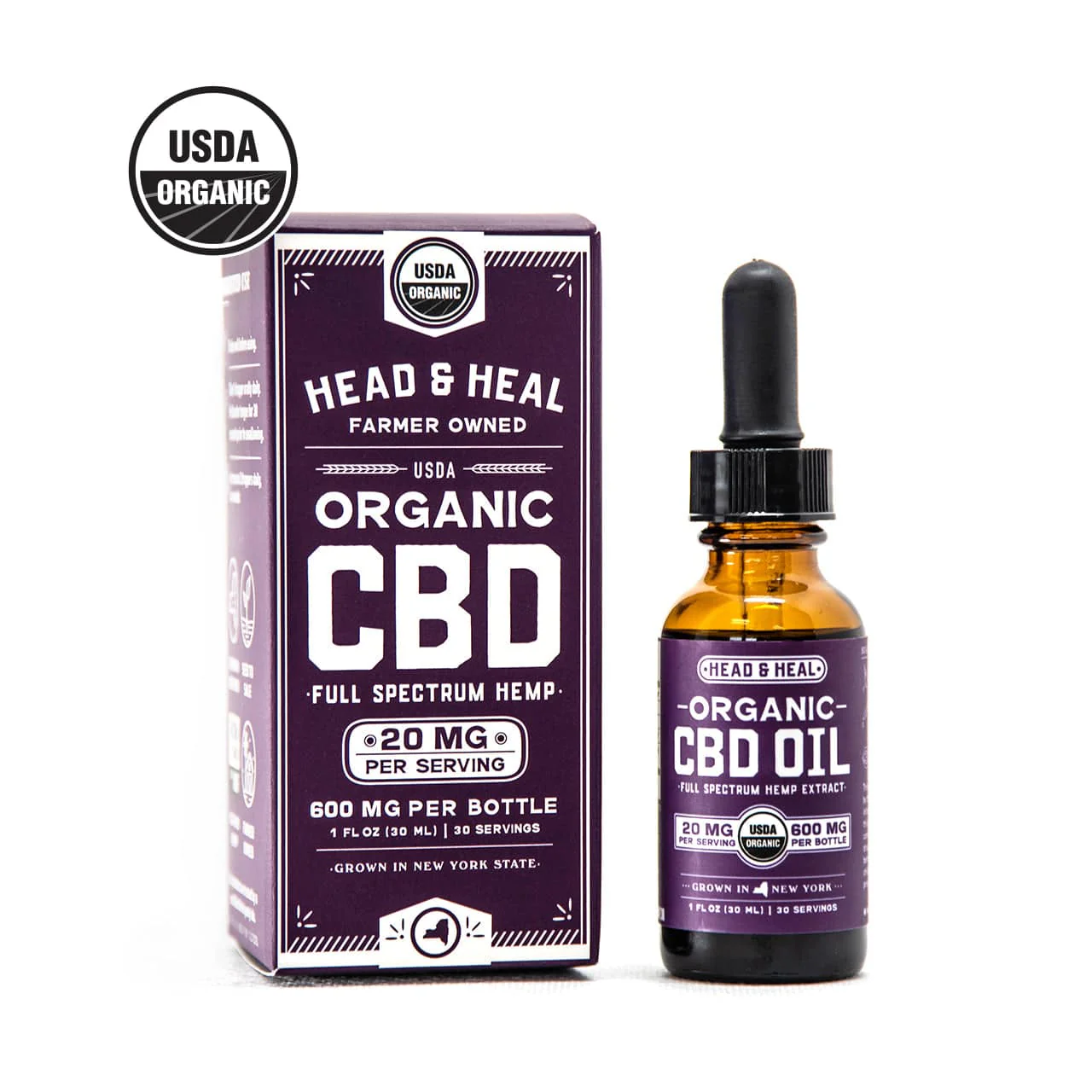 ORGANIC CBD OIL - 600 mg