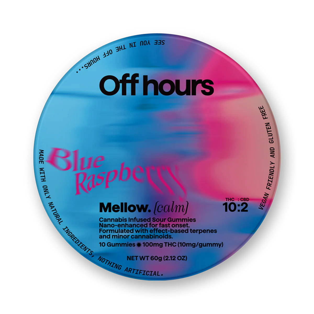 GUMMY - MELLOW - BLUE RASPBERRY