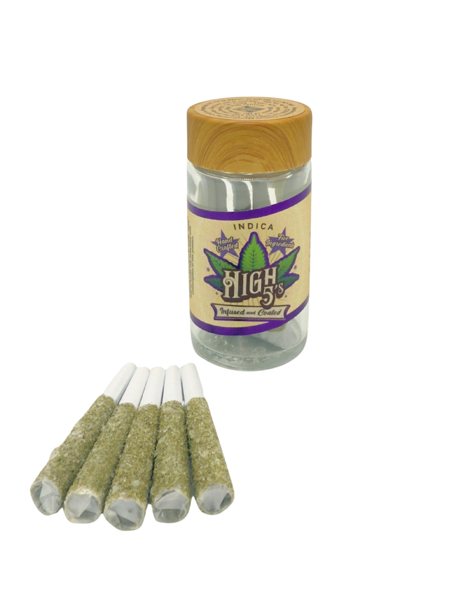 PRE-ROLL - INFUSED - TAHOE OG x GALACTIC DEATHSTAR - 4 g - 5 Pack