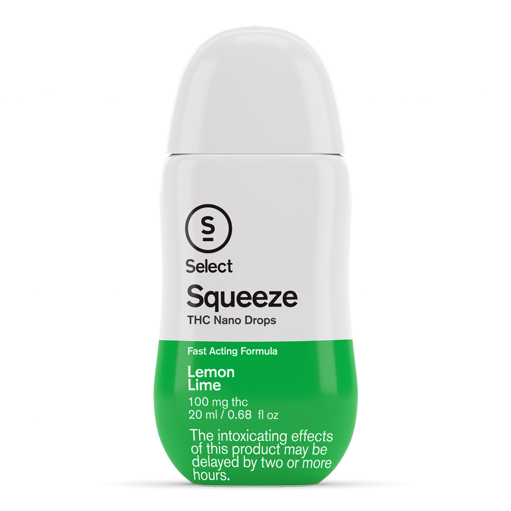 TINCTURE - SQUEEZE - LEMON AND LIME - 100 mg