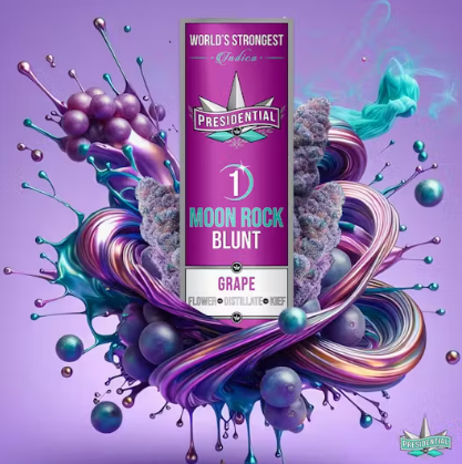 PRE-ROLL - MOON ROCK INFUSED - GRAPE