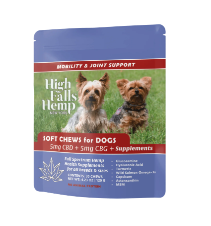 HIGH FALL HEMP - SOFT CHEWS FOR DOGS - 150 mg - 30 Pack