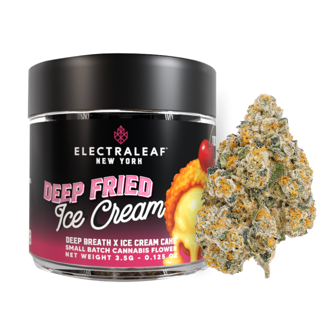 FLOWER -  DEEP FRIED ICE CREAM - 3.5 g