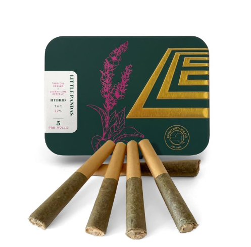 LITTLE PANDAS - PREROLLS - 5 PACK - DOUBLE DURBAN - 1.75 g
