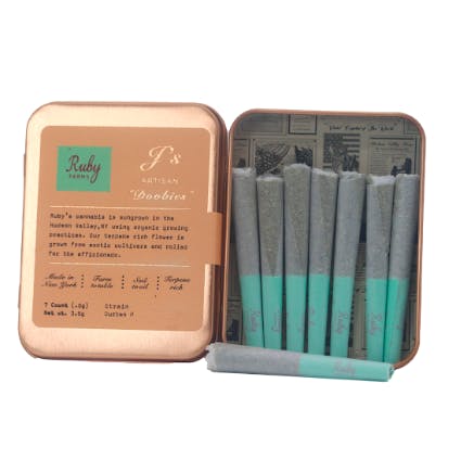 7 PACK PRE-ROLLS - DOOBIES - DURBAN POISON
