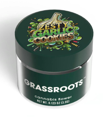 FLOWER - DARK HEART COLLECTION - ZESTY GARLIC COOKIES - 3.5 g
