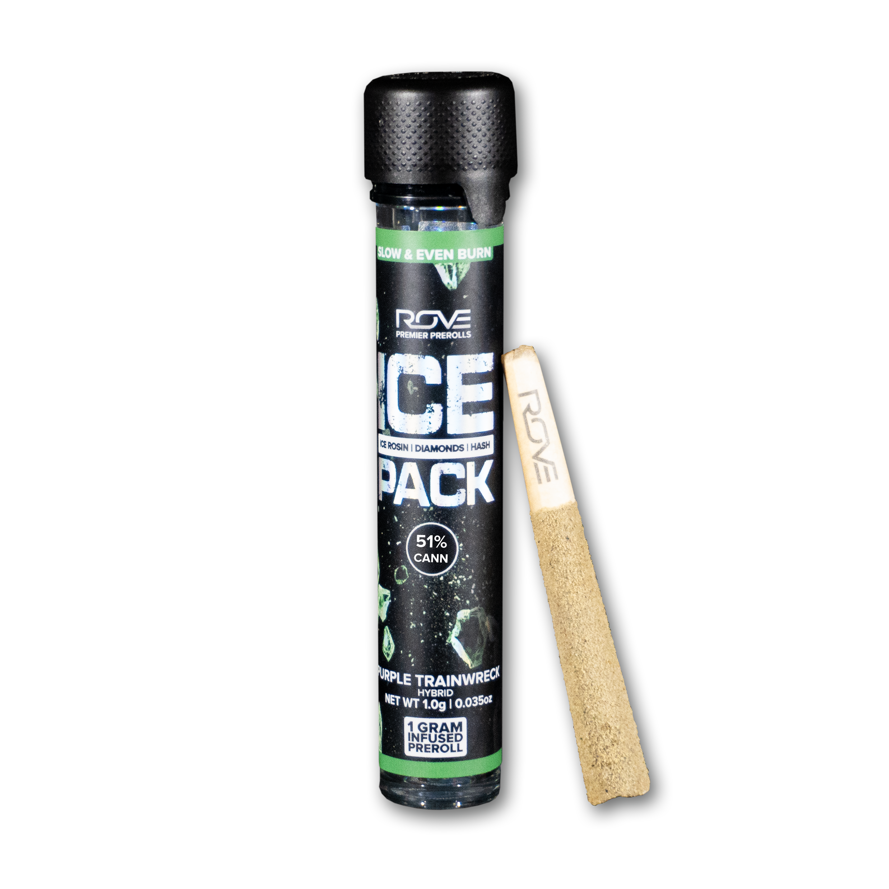 PRE-ROLL - INFUSED - PURPLE TRAINWRECK 