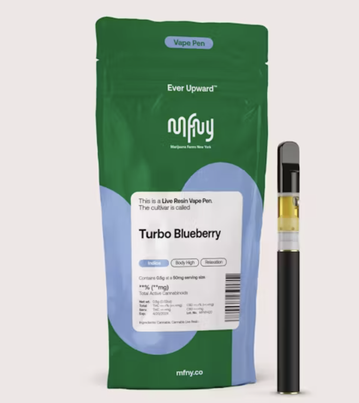AIO - LIVE RESIN - TURBO BLUEBERRY