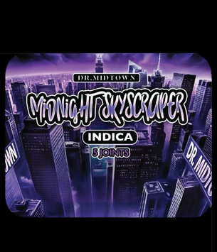 PRE-ROLL - 5 PACK - MIDNIGHT SKYSCRAPER