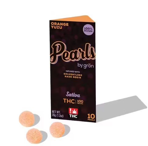 GUMMY - PEARLS ROSIN - ORANGE YUZU - 100 mg