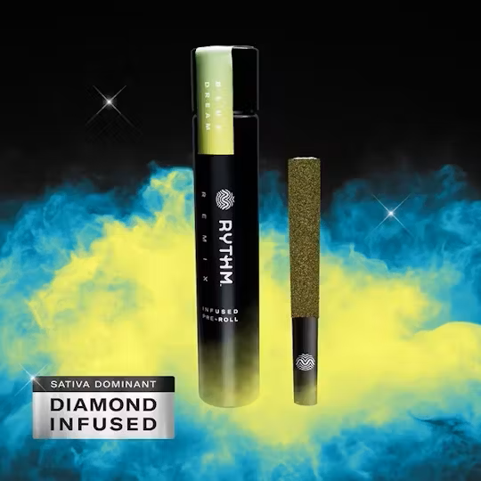 RYTHM - PRE-ROLL - INFUSED - BLUE DREAM - 1 g