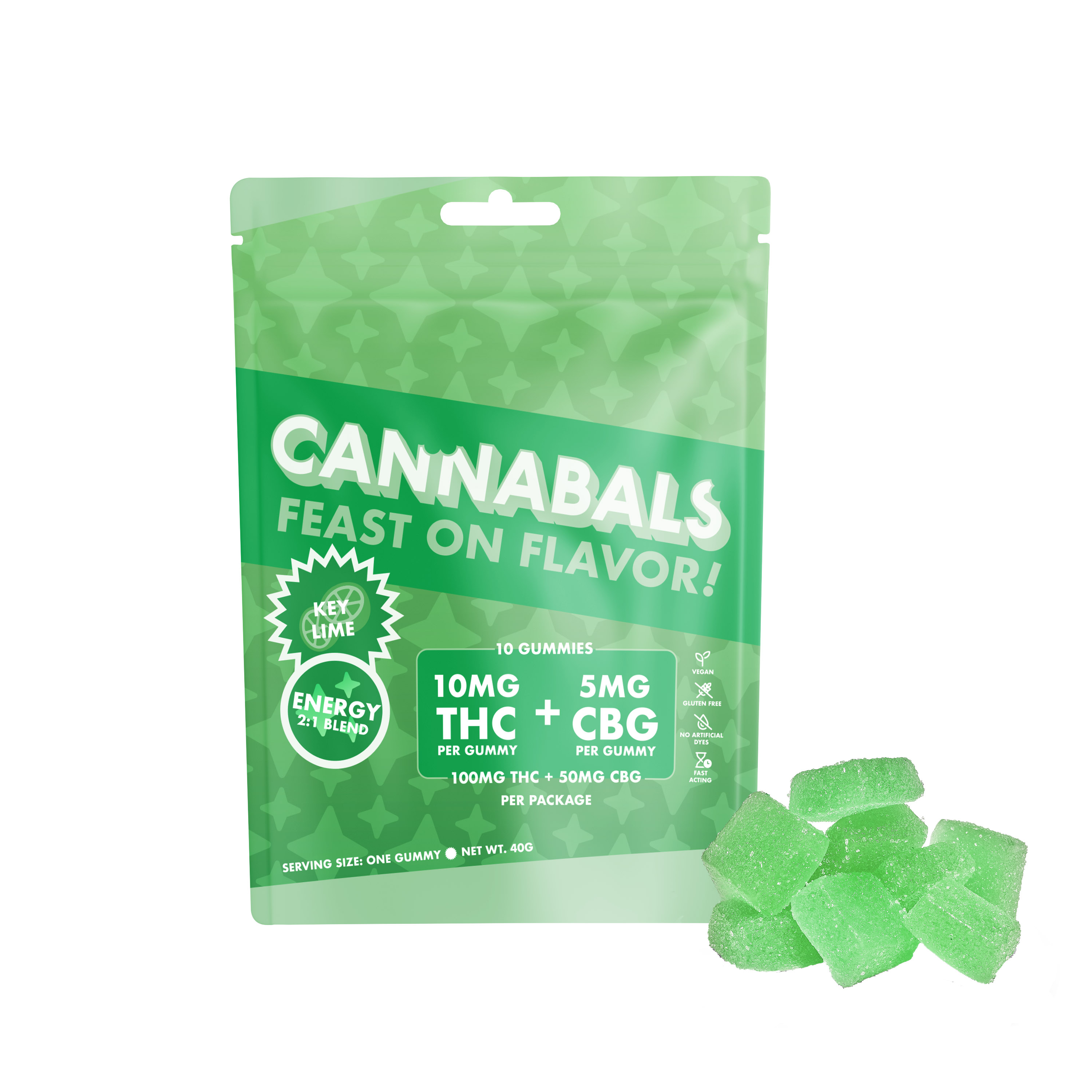 GUMMIES - MOOD STATE - ENERGY - KEY LIME