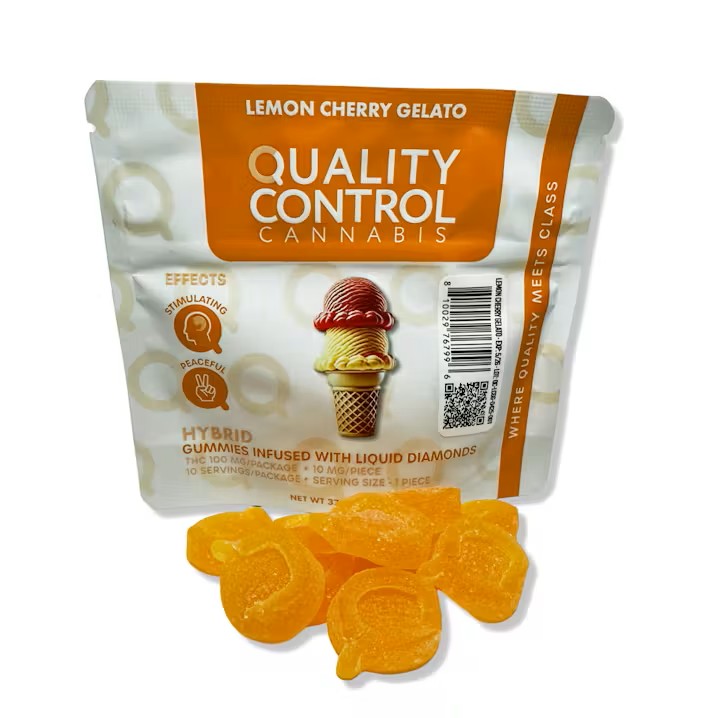 GUMMIES - LEMON CHERRY GELATO - 100 mg