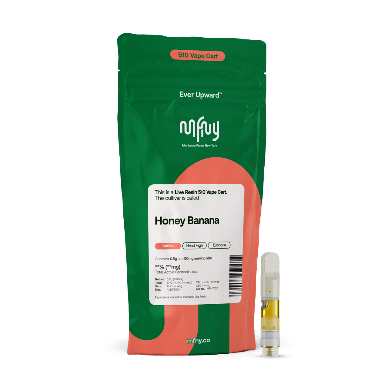 CARTRIDGE - LIVE RESIN - HONEY BANANA