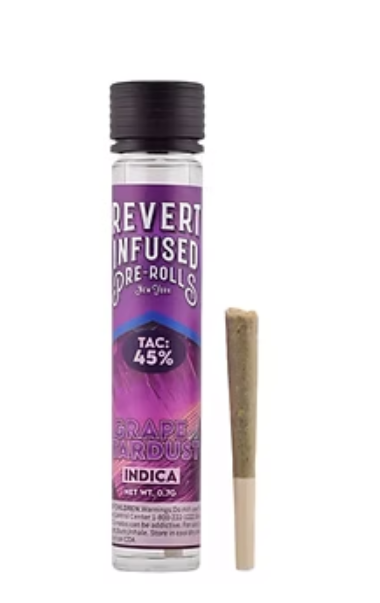 PRE-ROLL - INFUSED - GRAPE STARDUST 