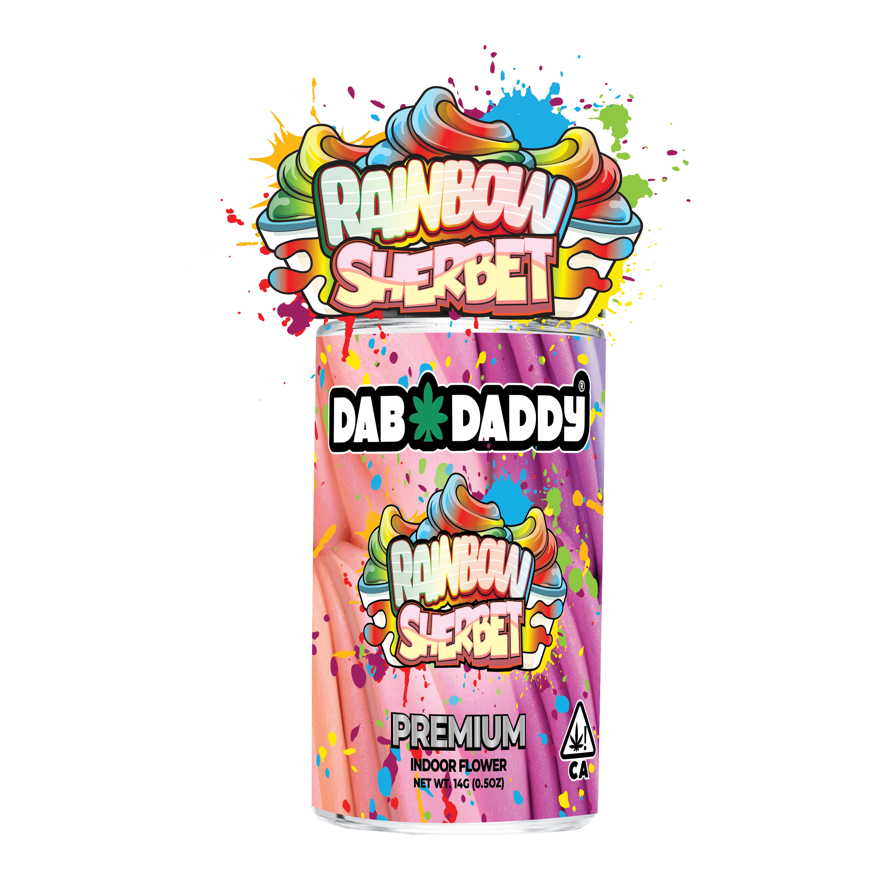 Rainbow Sherbert 1/2 Oz