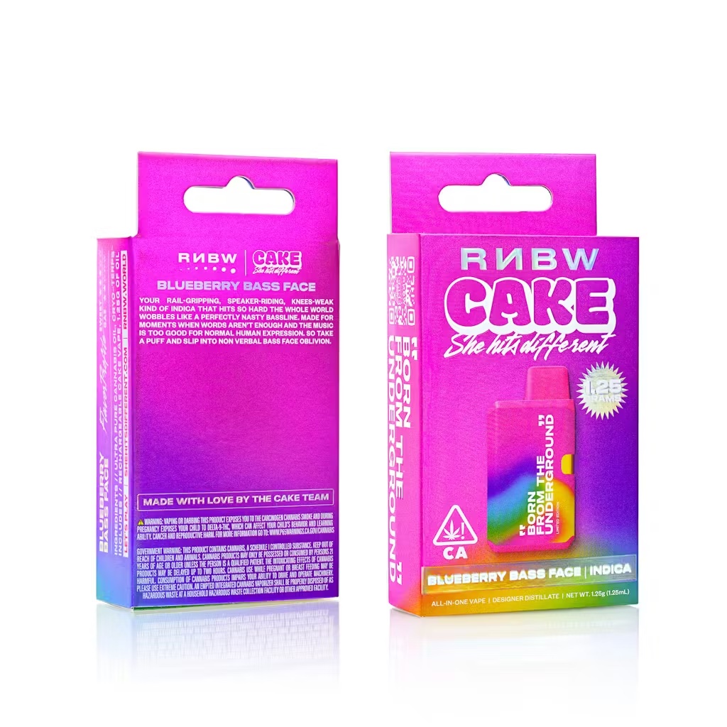 Blueberry Bass Face Disposable 1.25g