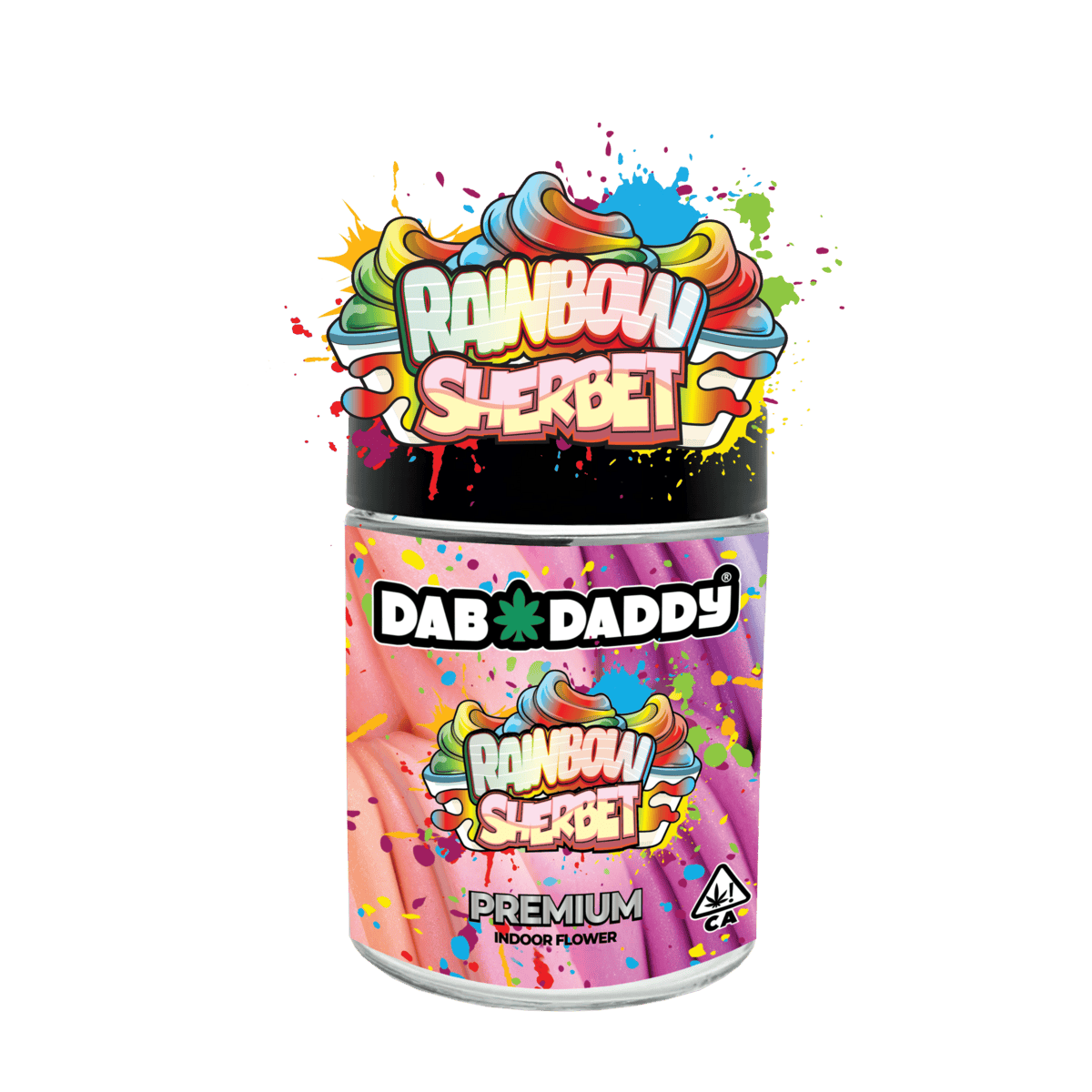 Rainbow Sherbert 1oz   28 G