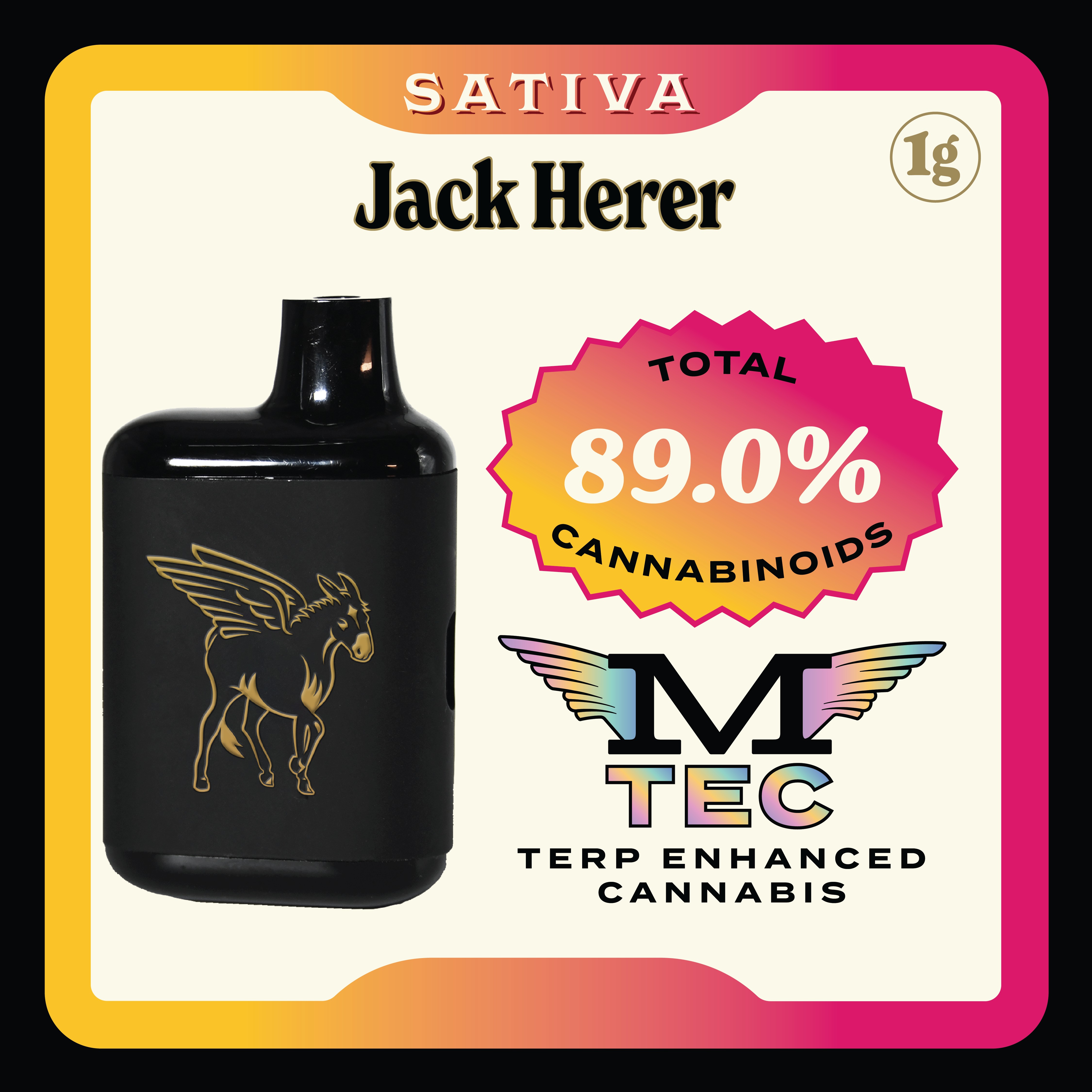 JACK HERER I DANK TANK I MULE EXTRACTS AIO - 1 G