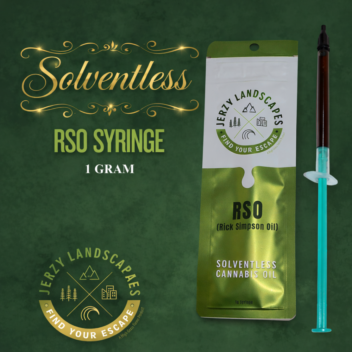 RSO SYRINGE I JERSEY LANDSCAPES - 1 G