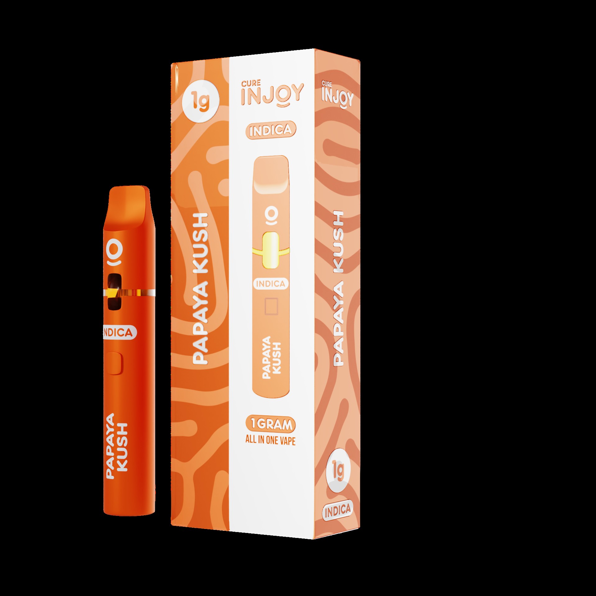 CURE INJOY - Papaya Kush I InJoy AIO - 2 g | NJ Dispensary & Delivery