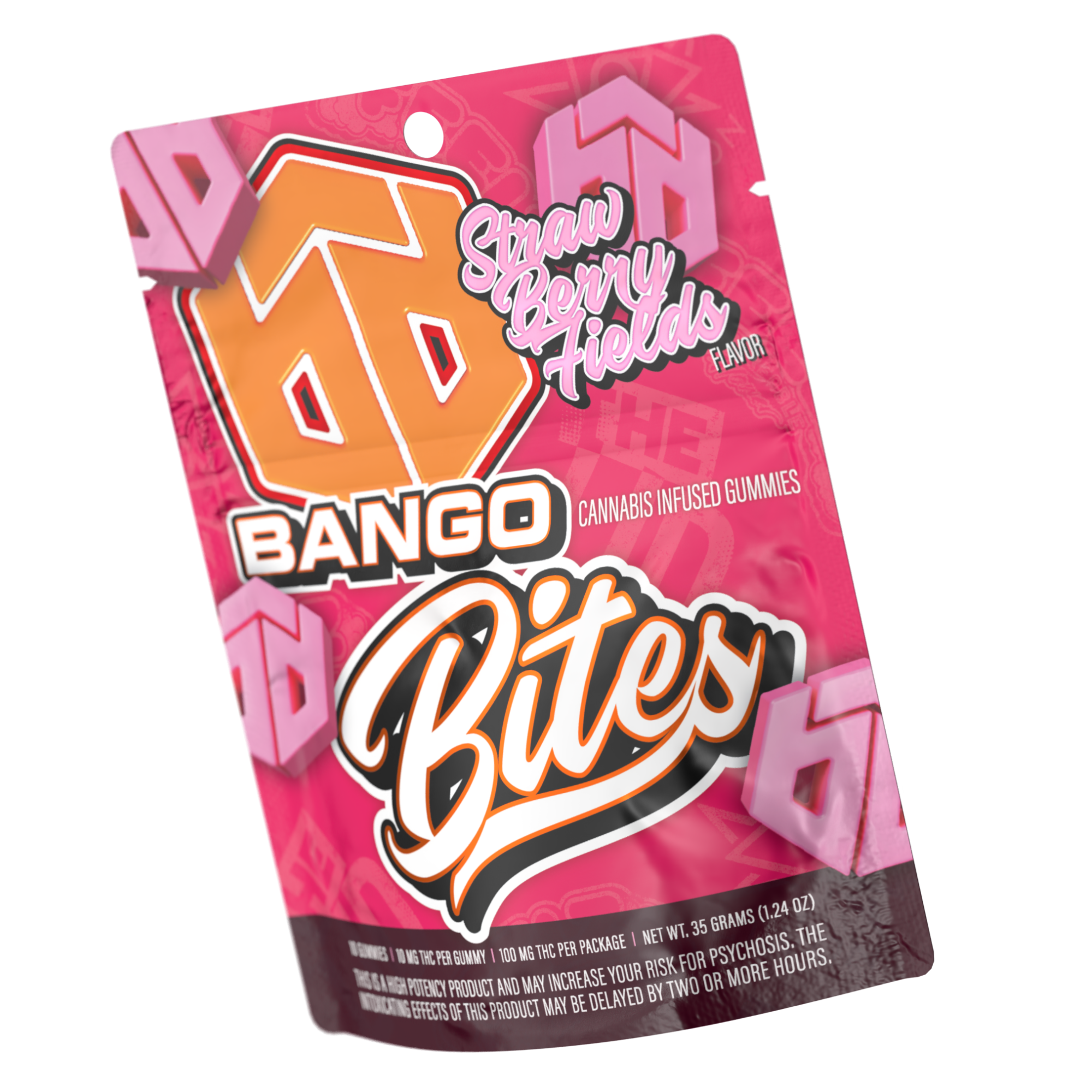 Bango-Watermelon Sugar-Edible-100mg - 100 mg - 10 Pack