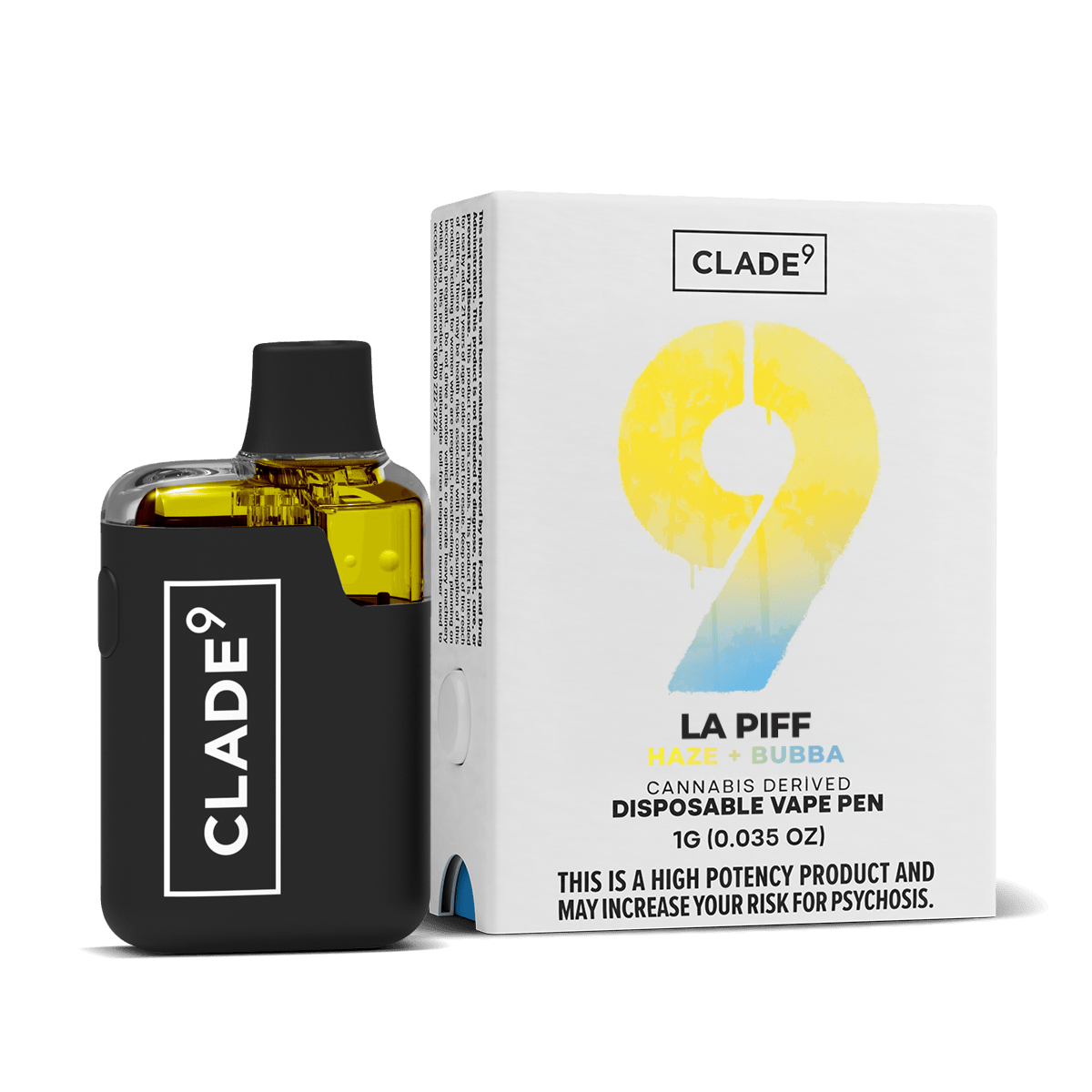 LA PIFF I CLADE 9 AIO DISPOSABLE - 1 G