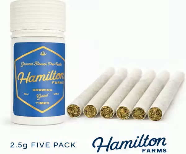 GARLIC KNOTS I HAMILTON -PRE ROLL-5PK - 2.5 G