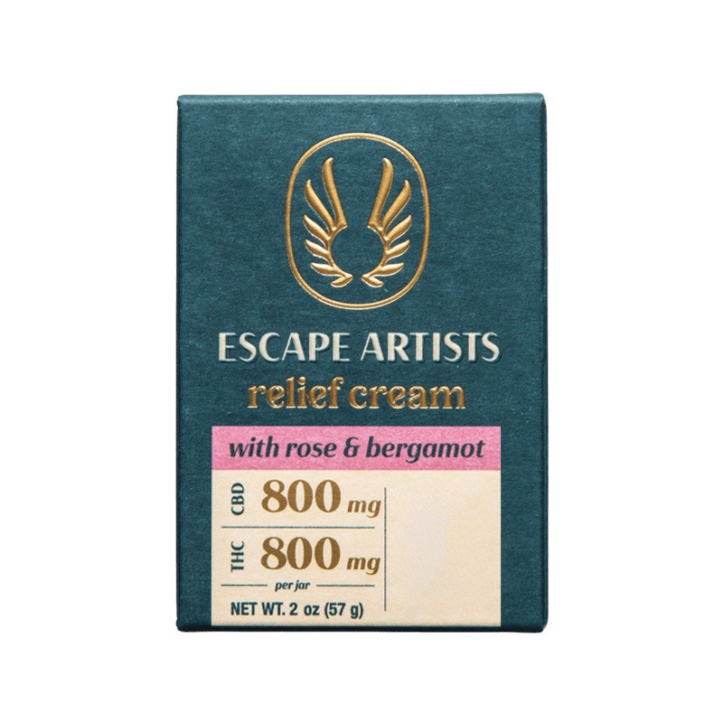 ROSE BERGAMOT CREAM 1:1 RATIO I ESCAPE ARTIST - 800 MG