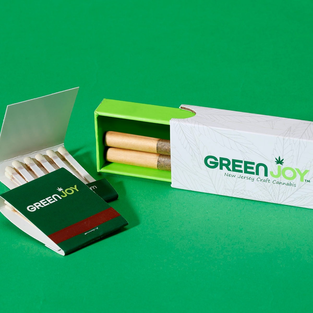 GODS BREATH I GREEN JOY PRE-ROLL - 1 G - 2 PACK