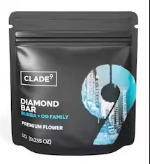 DIAMOND BAR I CLADE 9 DIME BAG - 1 G