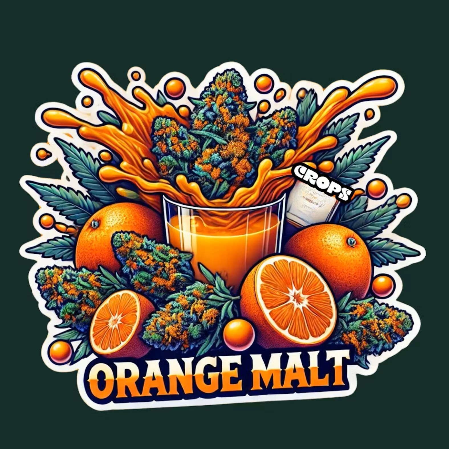 Orange Malt I Crops Dime Bag - 1 g