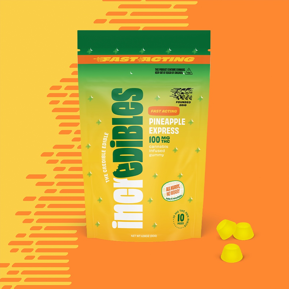 Pineapple Express | Gummies Fast Acting |  100mg