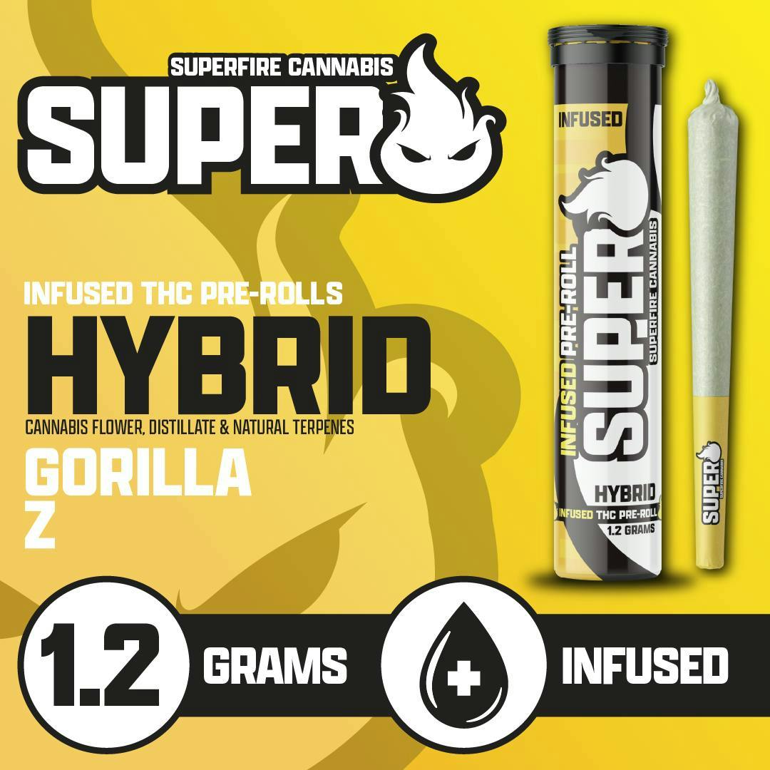 GORILLA Z | INFUSED PRE-ROLL | 1.2G
