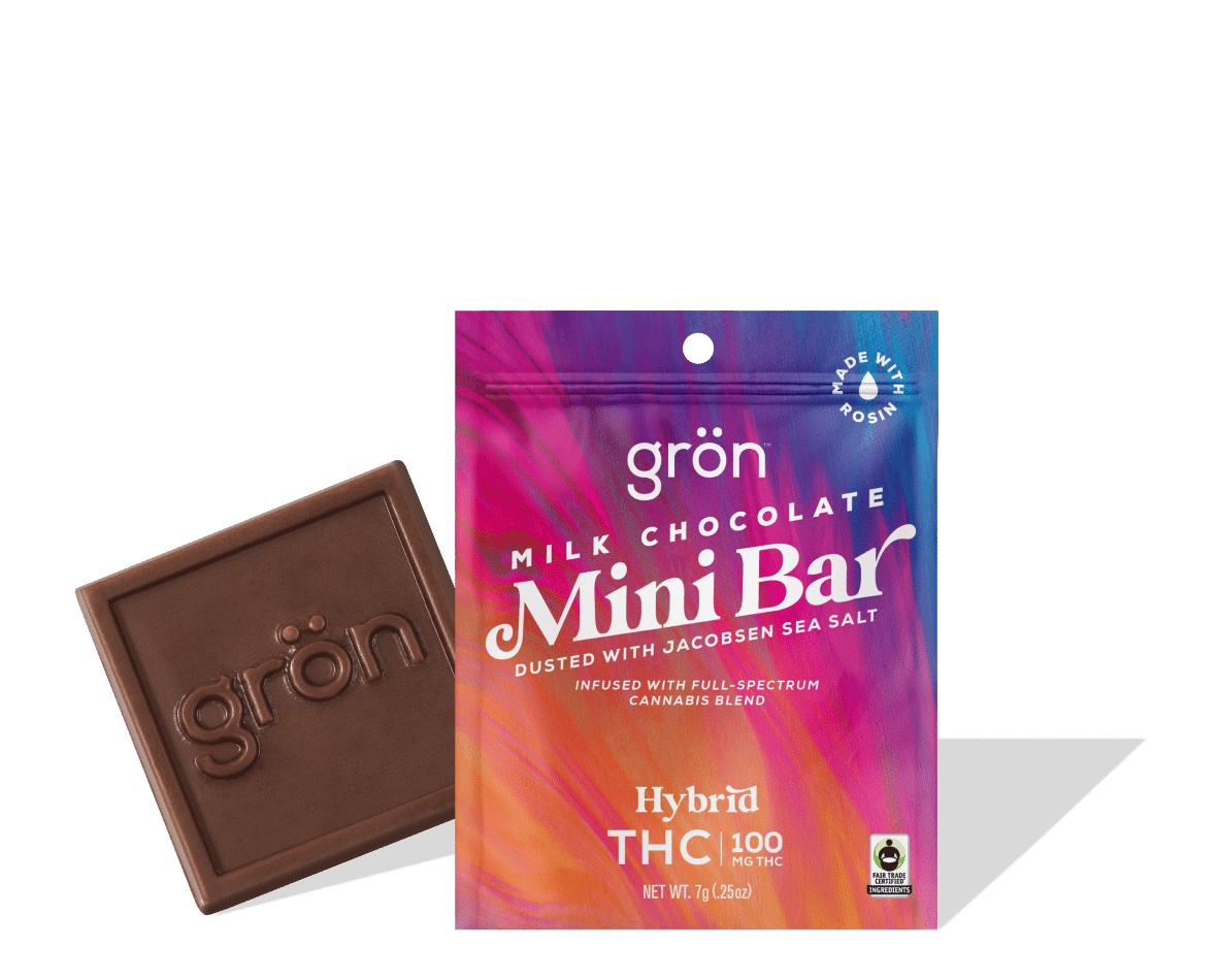 Milk Chocolate Mini Bar | 100mg THC