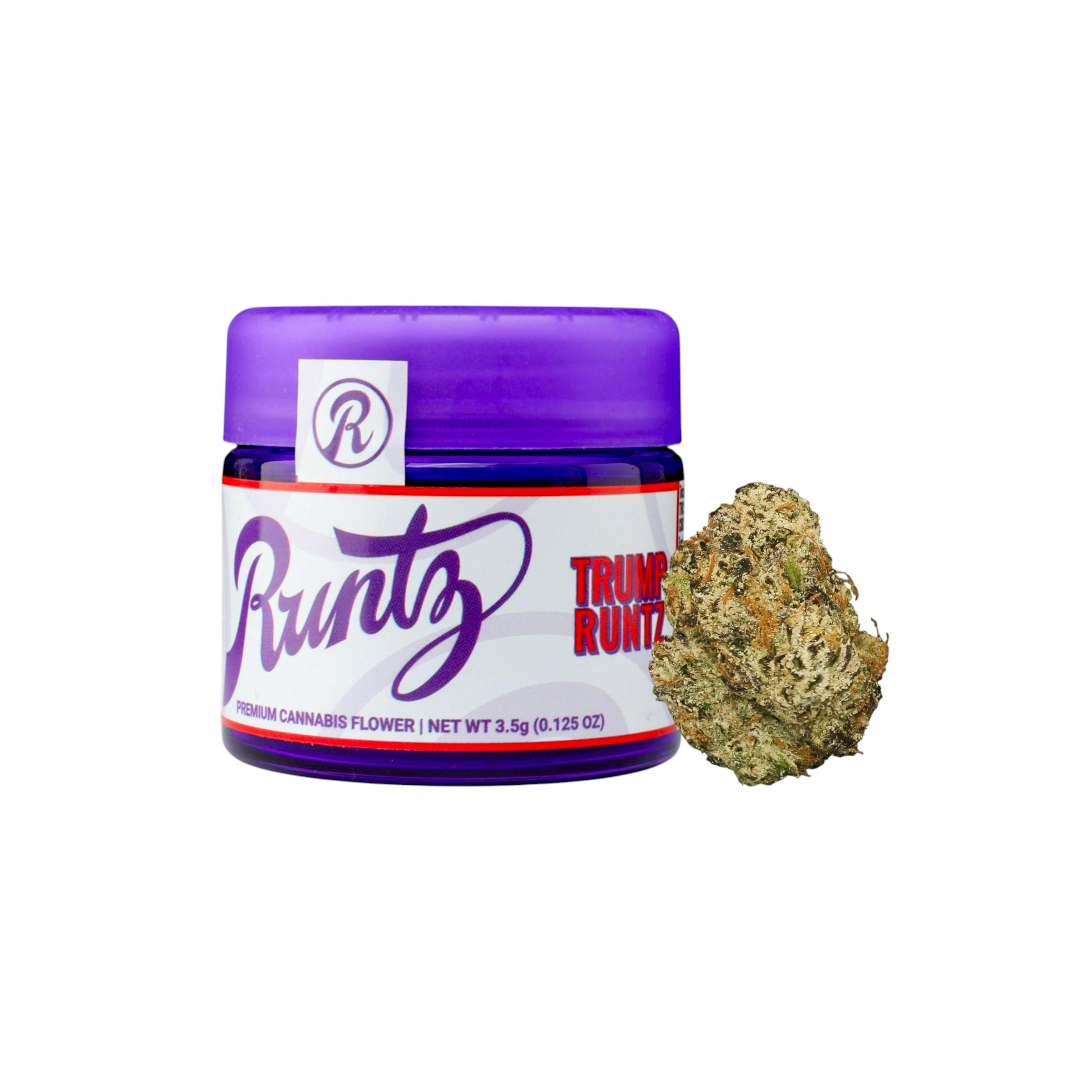 TRUMP RUNTZ | FLOWER JAR |  3.5G