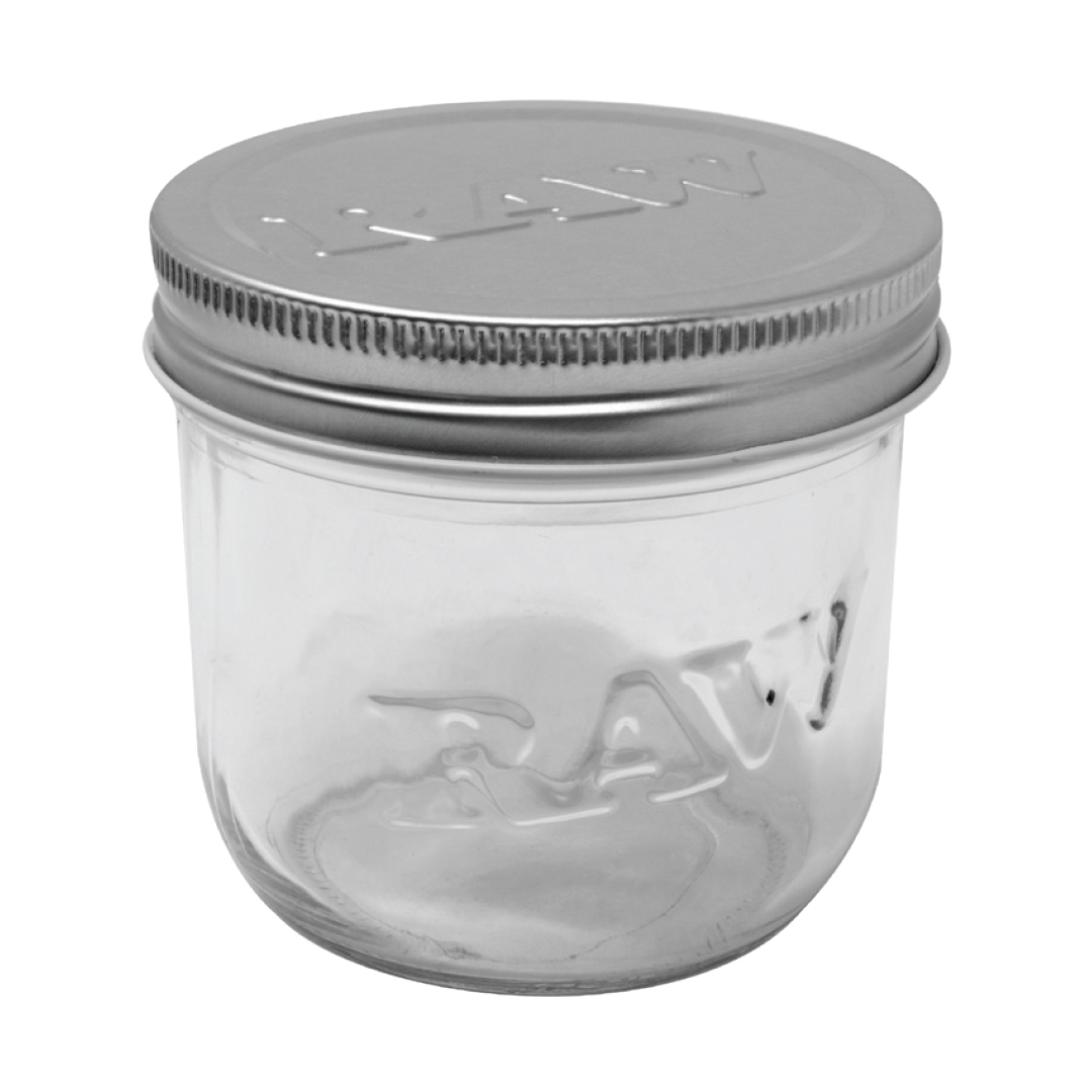 RAW Mason Jar 10oz – Premium Cannabis Products Near Me