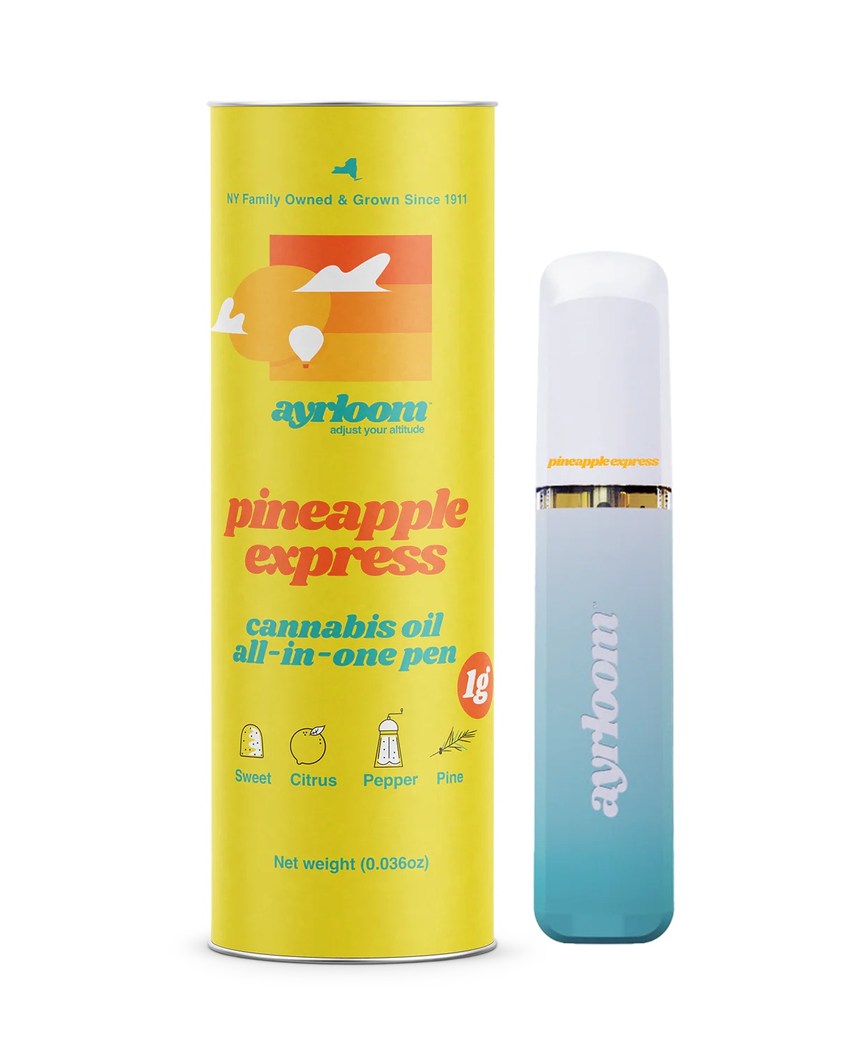 Pineapple Express | AIO Vape | 900mgTHC |  1g