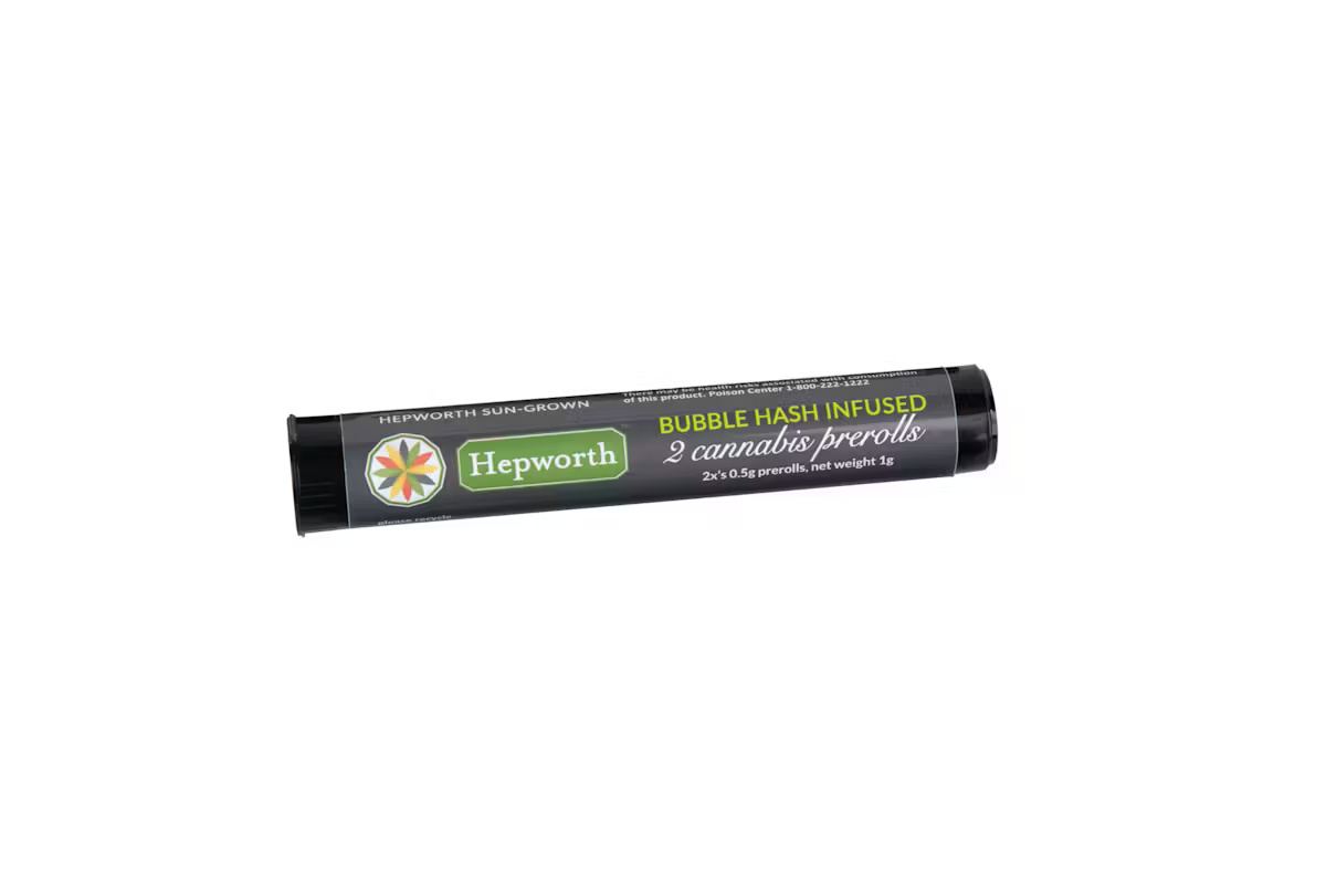 Durban Poison x Soap x Mimosa | Bubble Hash Infused Prerolls | .5g/2pk