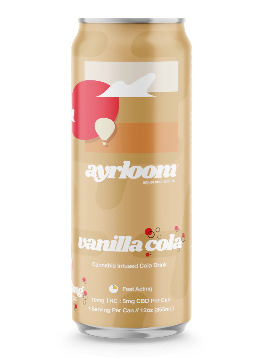  Vanilla Cola | THC Beverage | 10mgTHC/5mgCBD | 12oz