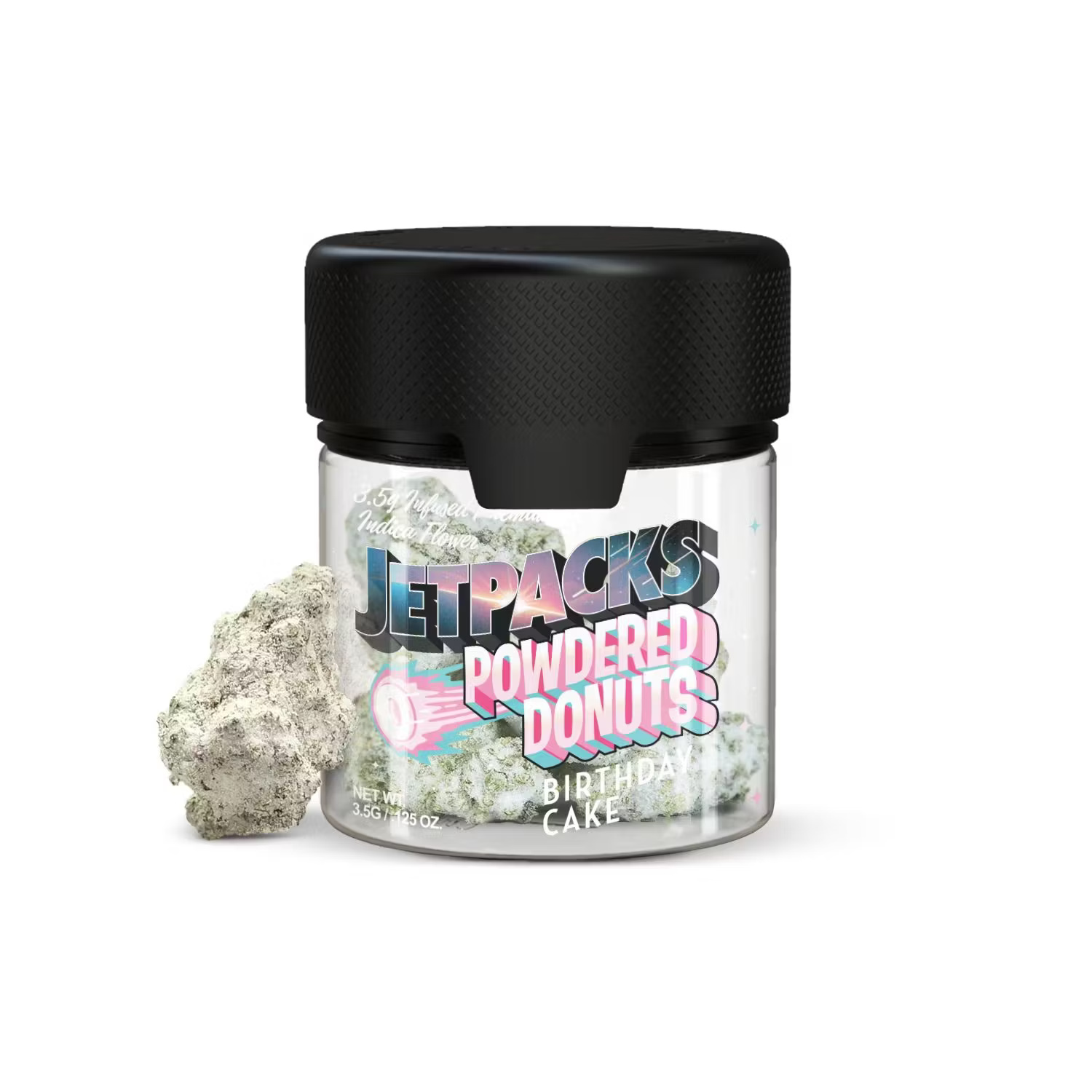 Birthday Cake | Powdered Donuts Infused Flower |  3.5g