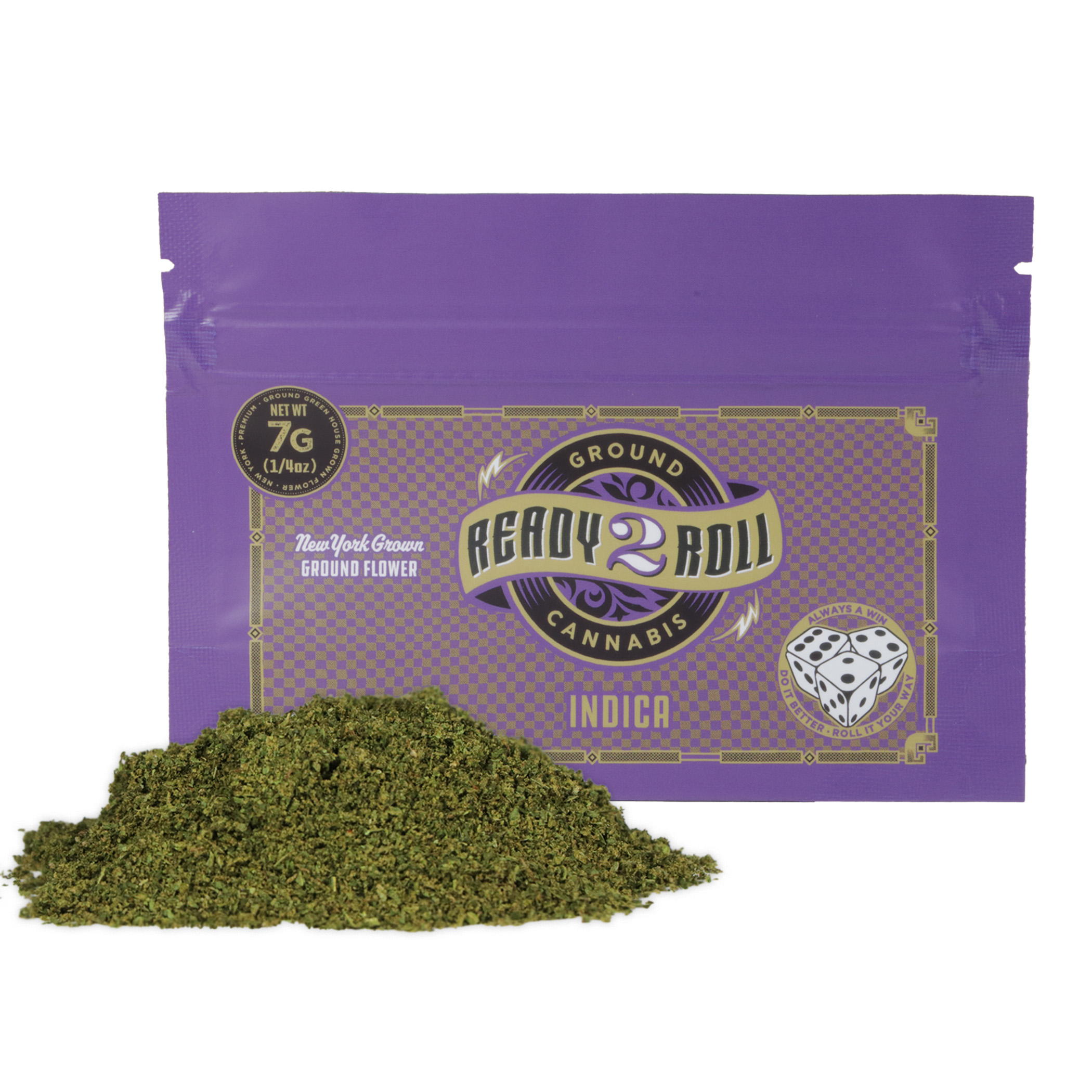  PRE GROUND FLOWER POUCH | INDICA | 7G