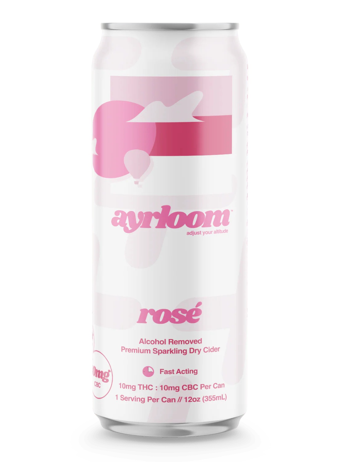  Rosé | THC Beverage | 10mgTHC/10mgCBC |12oz