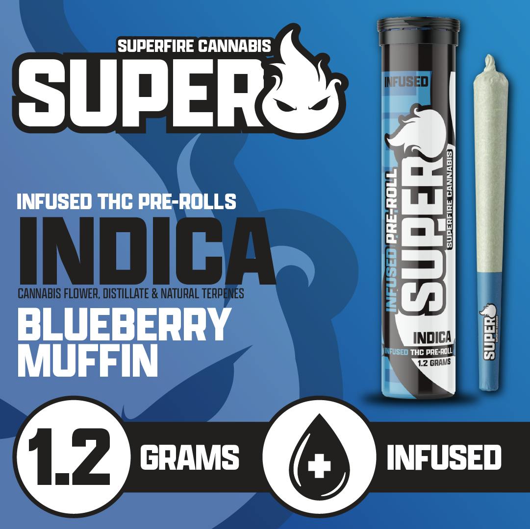 BLUEBERRY MUFFIN | INFUSED PRE-ROLL |  1.2G