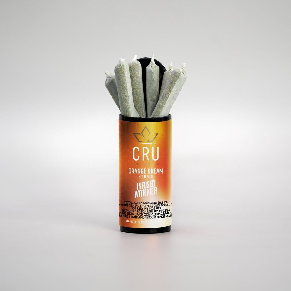 Orange Dream | Infused Pre-Rolls |  .5G/6pk