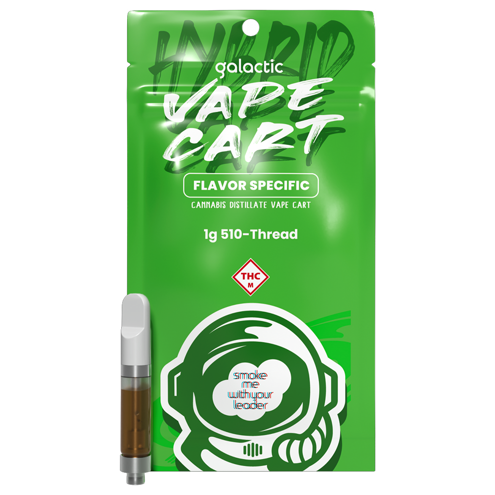 1g Green Apple Galaxy Terp Cart