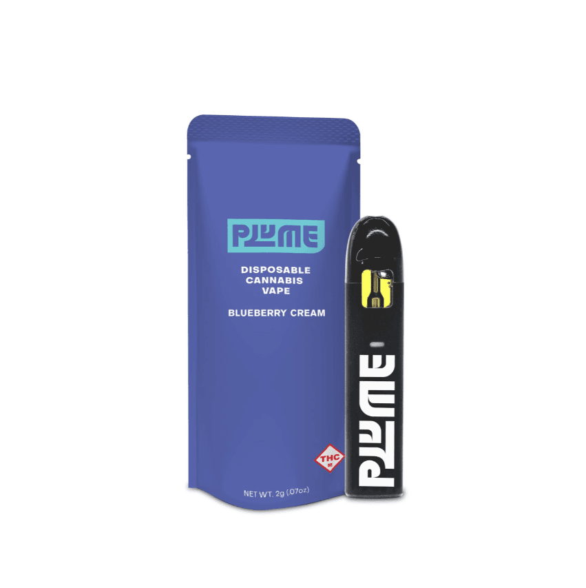 PLUME Blueberry Cream | (2g) All-in-one Vape | Premium Cannabis at North  Kansas City