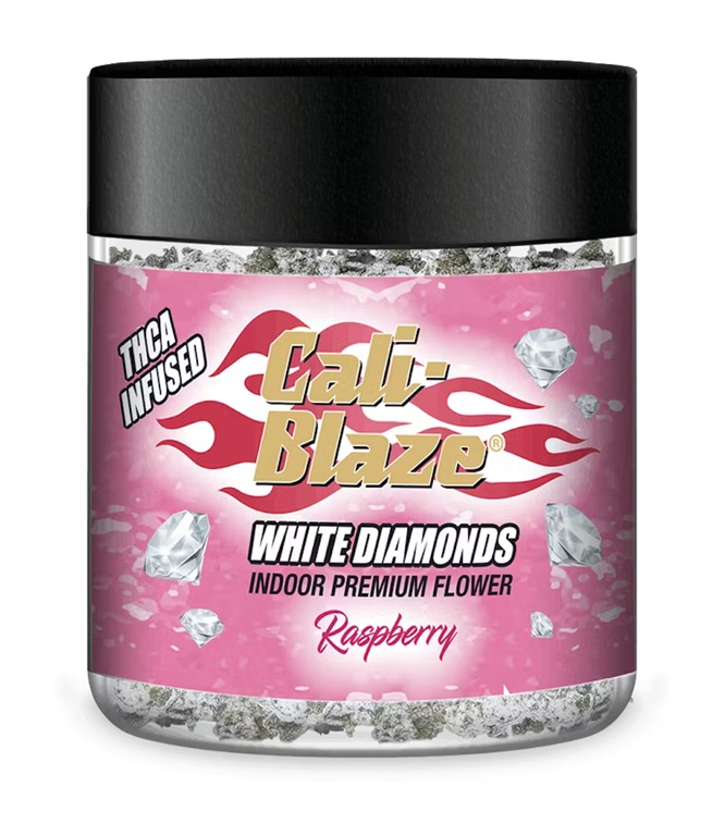 Raspberry I White Diamonds 