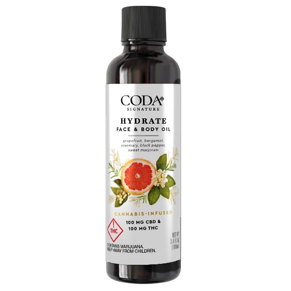 CODA - HYDRATE - BODY OIL - 100MG