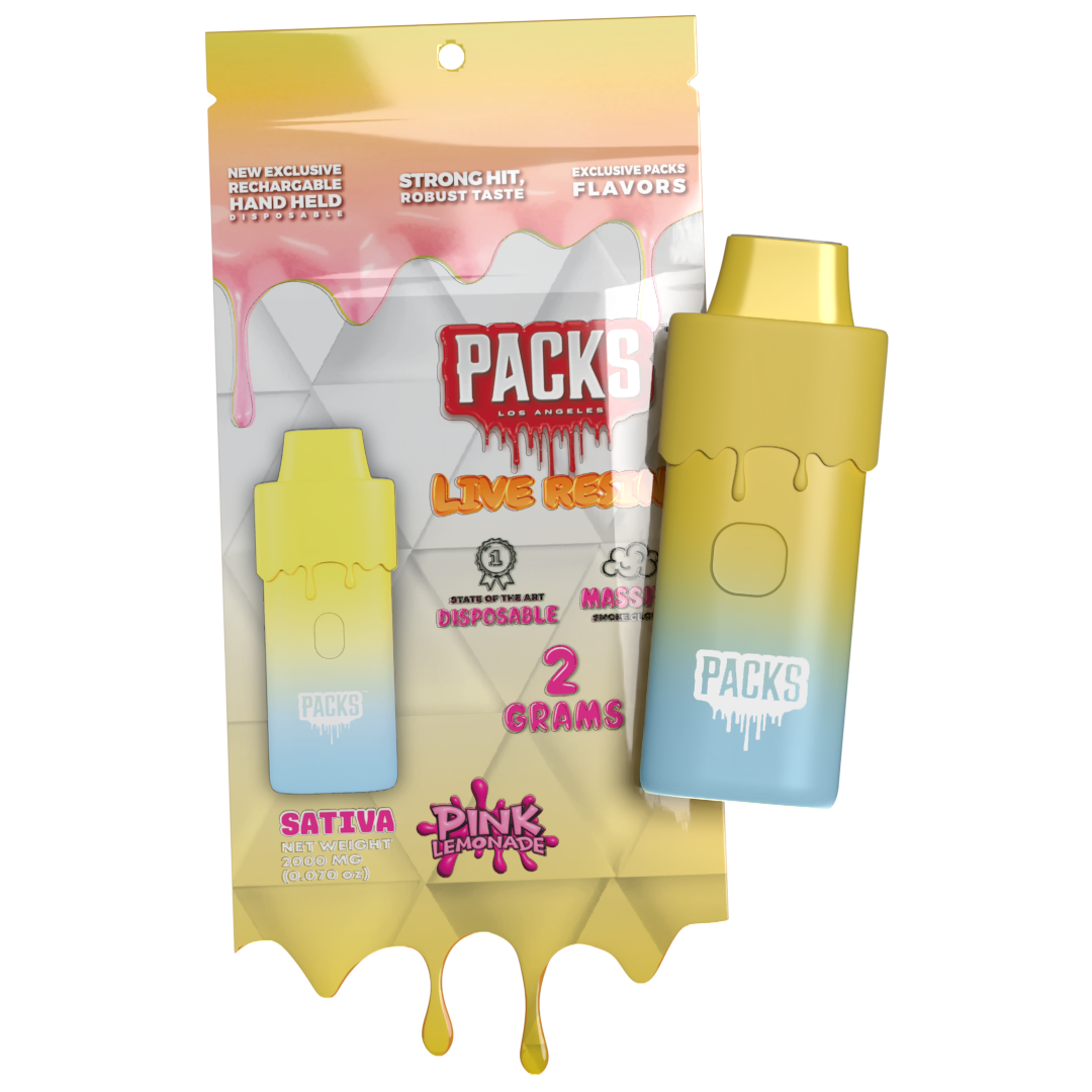 PACKWOODS - PINK LEMONADE - DISPOSABLE - 2 g